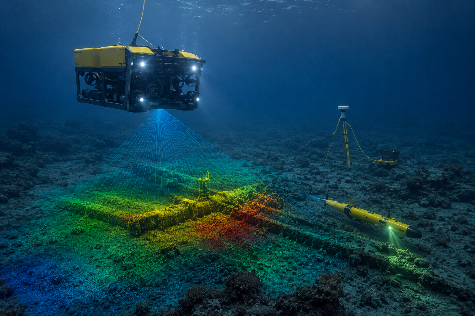 Hydrographic survey operations