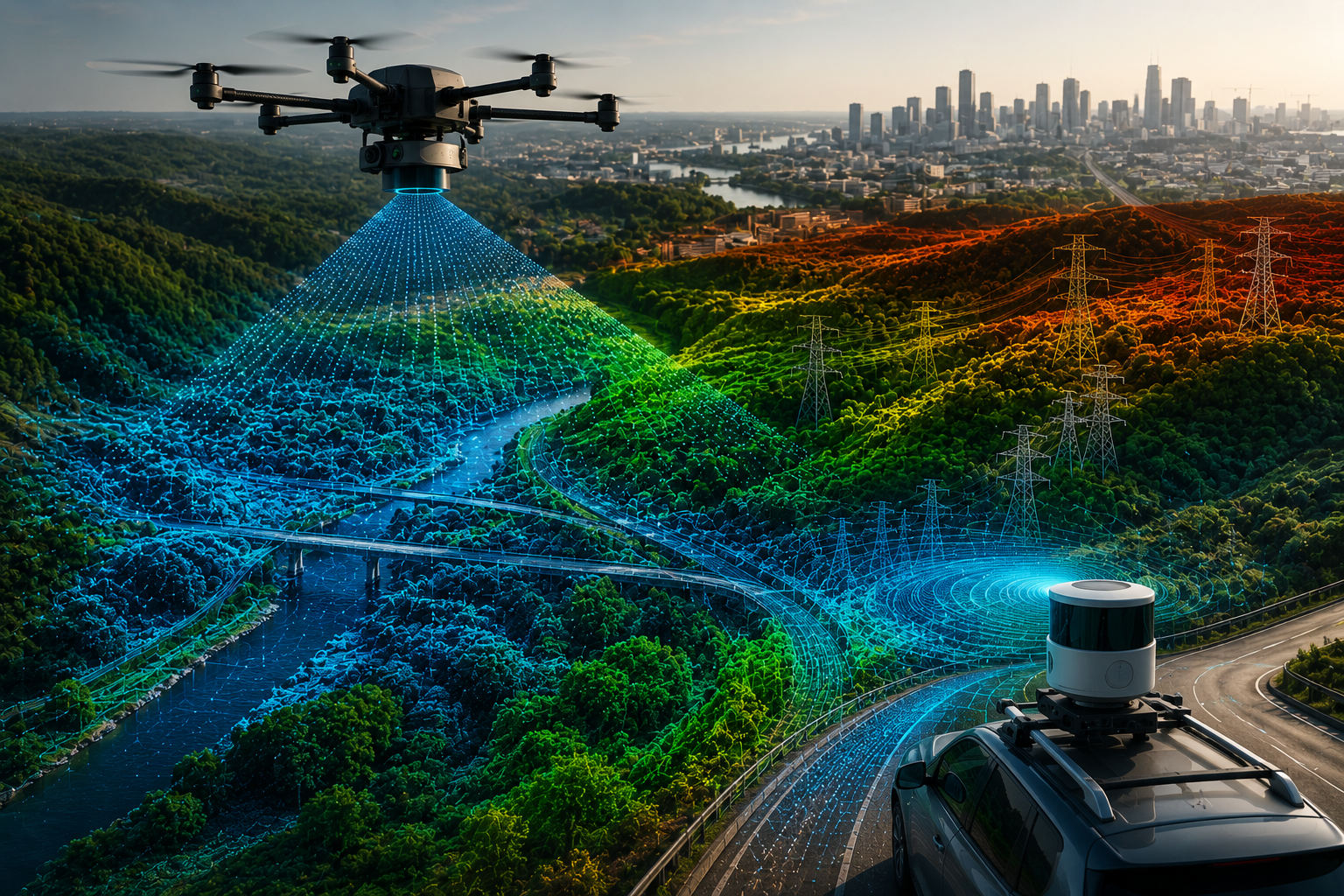 LiDAR terrain intelligence