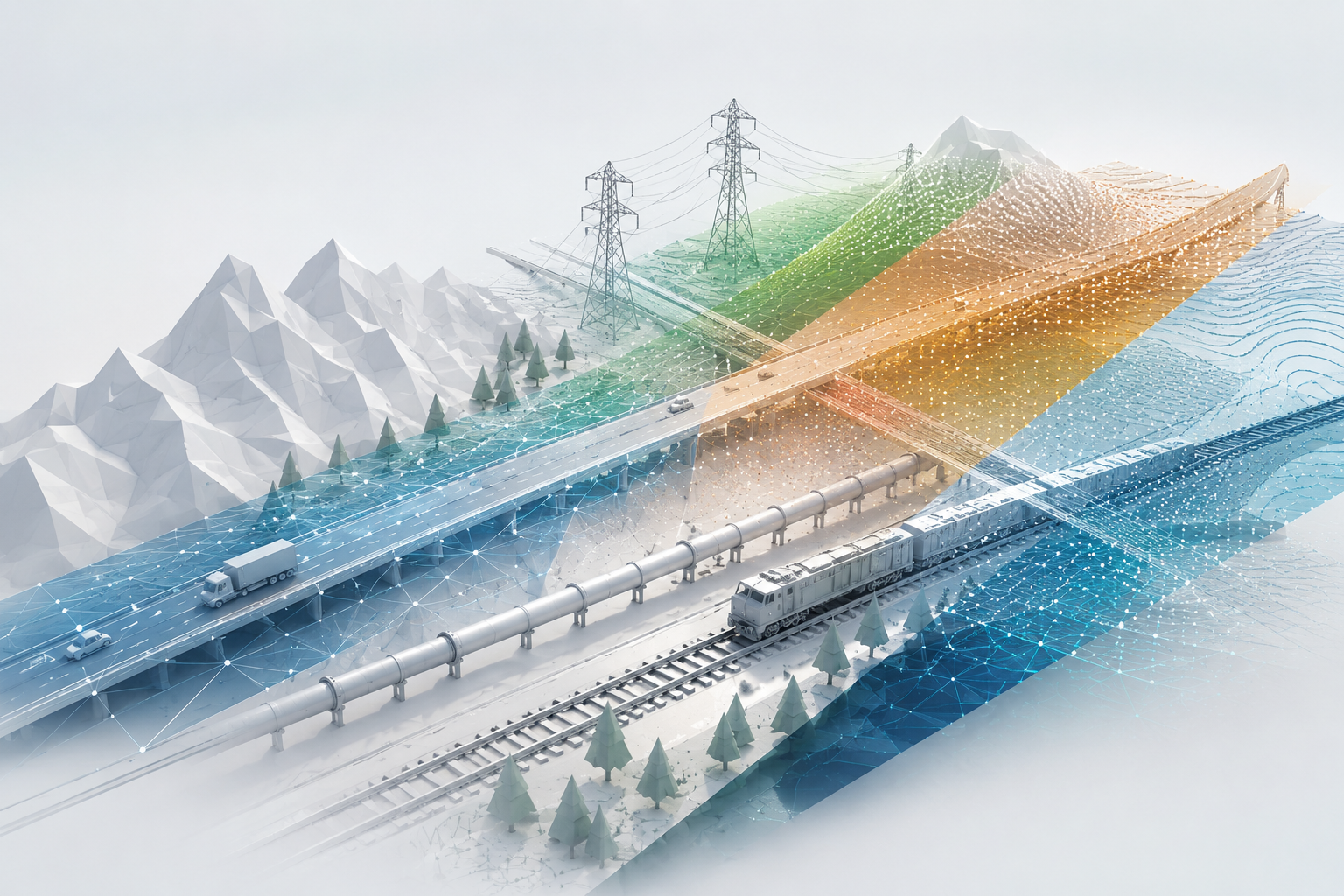 Transmission corridor infrastructure