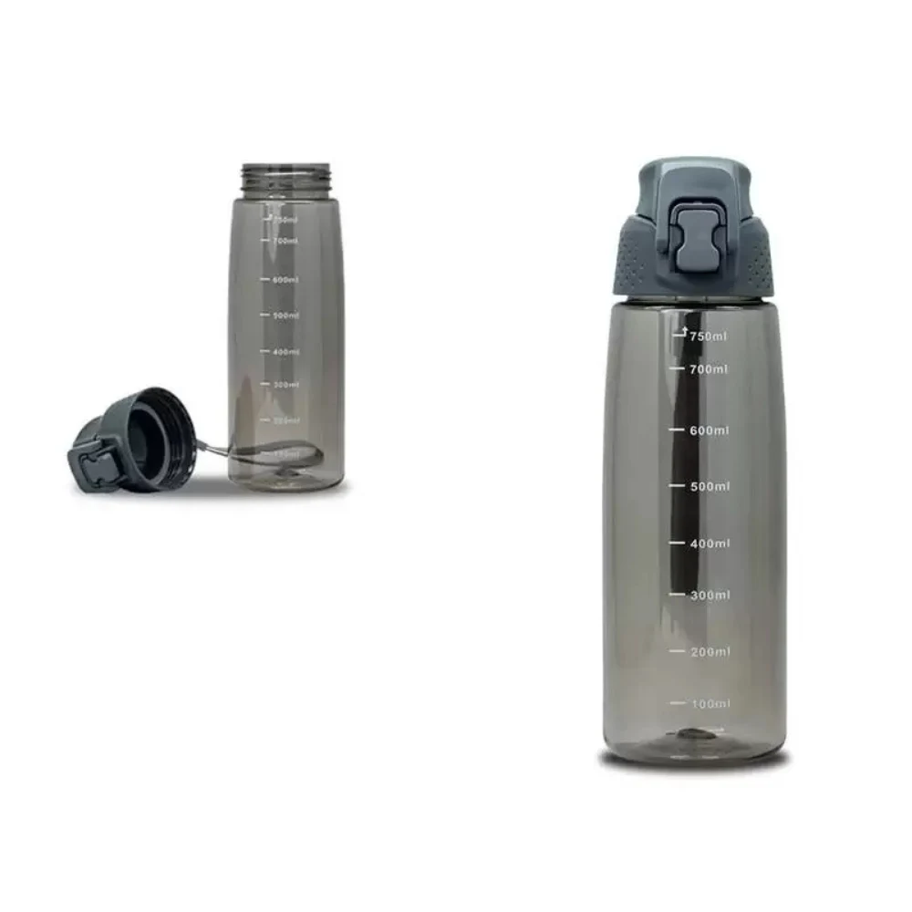 Stubby  Smokey Grey BPA Free Sports Water Bottle IND1290