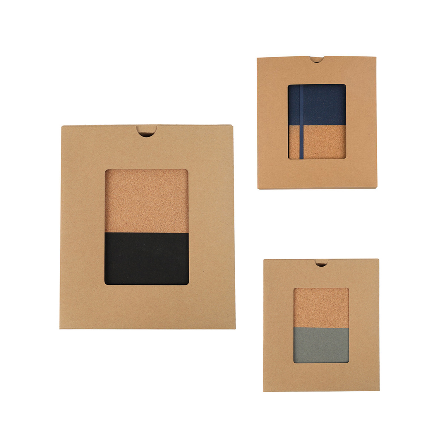 ALMANAC  Cork Notebook & Pen Corporate Gift Set IND9474